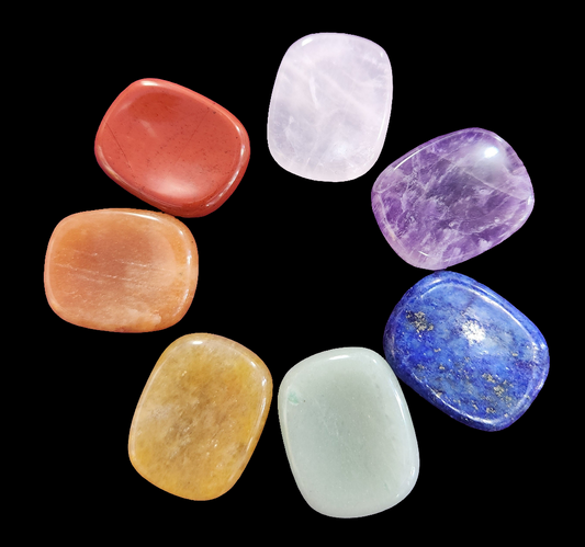 # 105-Chakra worry stones